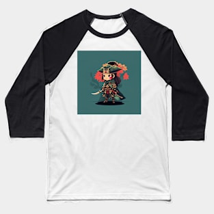 Anime Elf Samurai Baseball T-Shirt